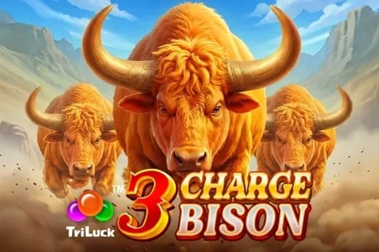 3 Charge Bison slot preview