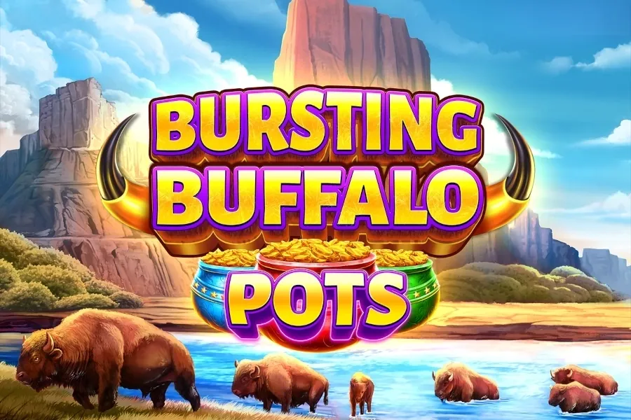 Bursting Buffalo Pots slot preview