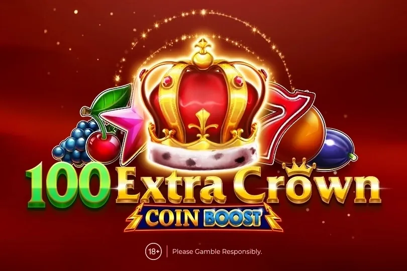 100 Extra Crown Coin Boost slot preview