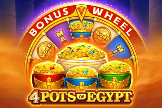 4 Pots of Egypt: Bonus Wheel slot preview
