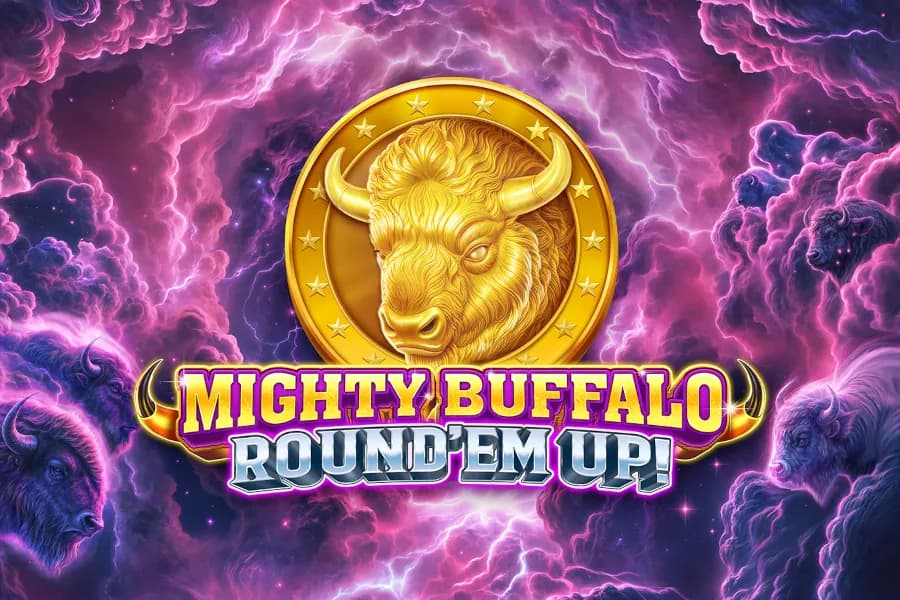 Mighty Buffalo Round 'em Up slot preview