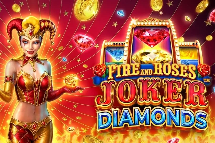 Fire and Roses Joker Diamonds slot preview