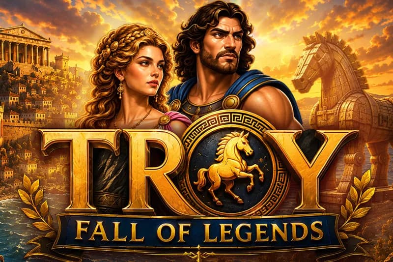 Troy Fall of Legends slot preview