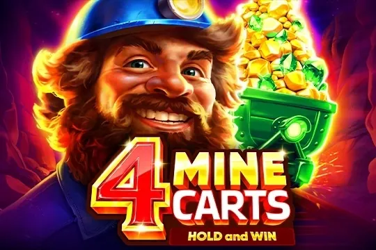 4 Mine Carts: Hold and Win