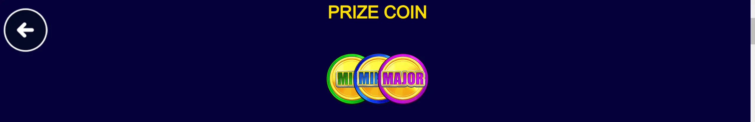 Triple Money Jackpot Gold title card featuring three overlapping gold jackpot coins with green, blue, and magenta rims on a dark navy backdrop.