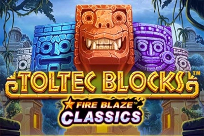 Fire Blaze Toltec Blocks slot preview