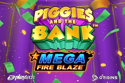 Mega Fire Blaze: Piggies and the Bank slot preview