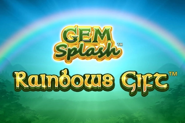 Gem Splash: Rainbows Gift slot preview
