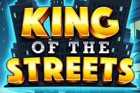 Bold 3D-style text in gold and silver appears against a stylized cityscape with high-rise buildings and neon-blue lighting.