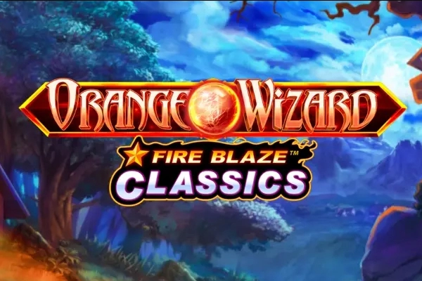 Fire Blaze: Orange Wizard slot preview