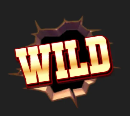 Large WILD lettering in a bold western typeface bursts through a dark, jagged star-shaped backdrop.