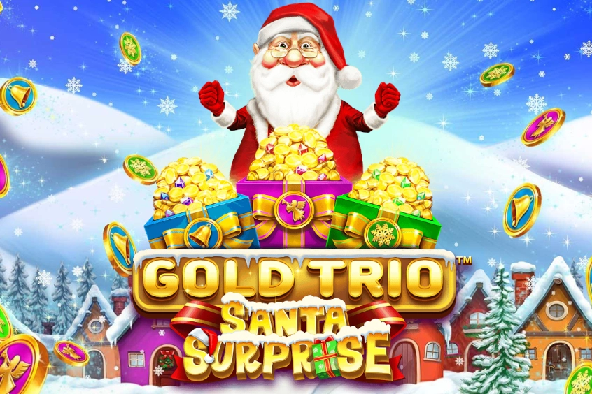 Gold Trio: Santa Surprise slot preview