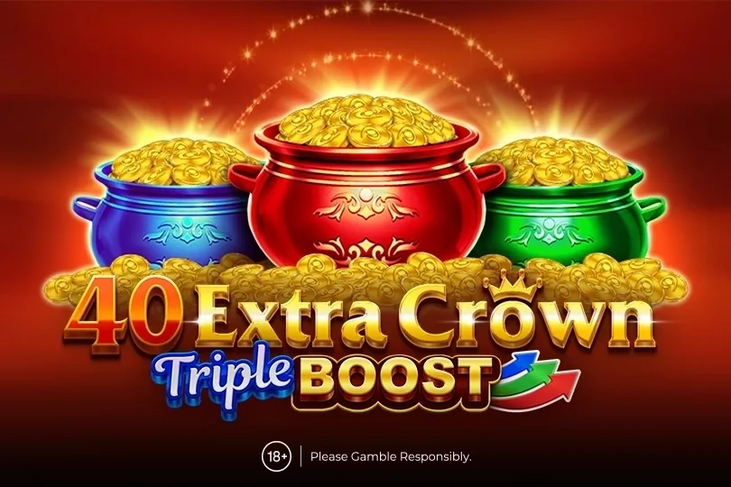 40 Extra Crown Triple Boost slot preview