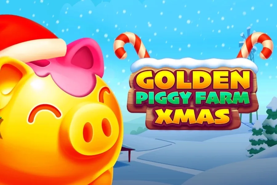 Golden Piggy Farm X-Mas slot preview