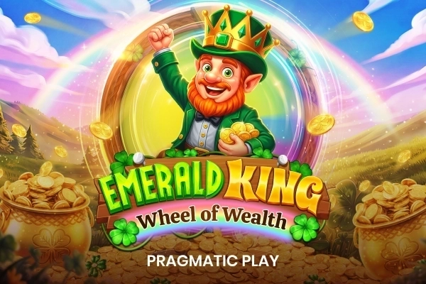 Emerlad King - Wheel of Wealth slot preview