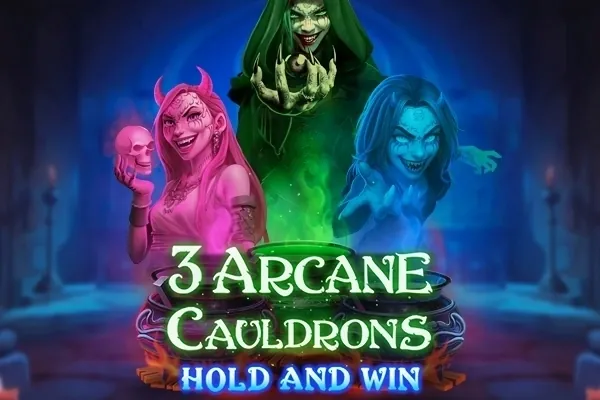 3 Arcane Cauldrons slot preview