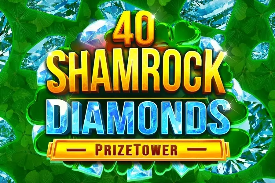 40 Shamrock Diamonds PrizeTower slot preview