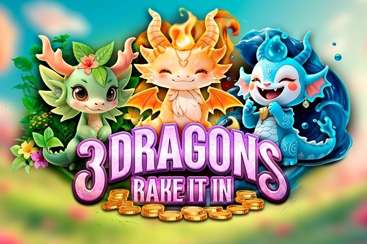 3 Dragons Rake It In slot preview