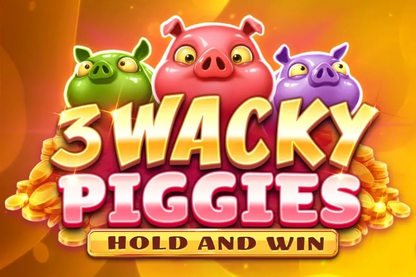 3 Wacky Piggies Hold and Win slot preview