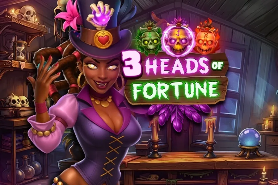 3 Heads of Fortune slot preview