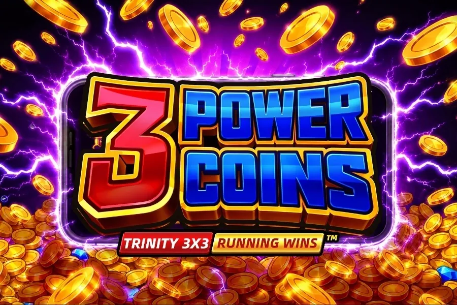 3 Power Coins: Running Wins slot preview