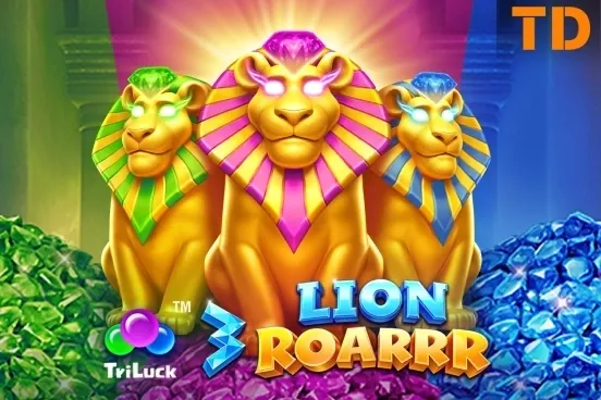 3 Lion Roarrr slot preview