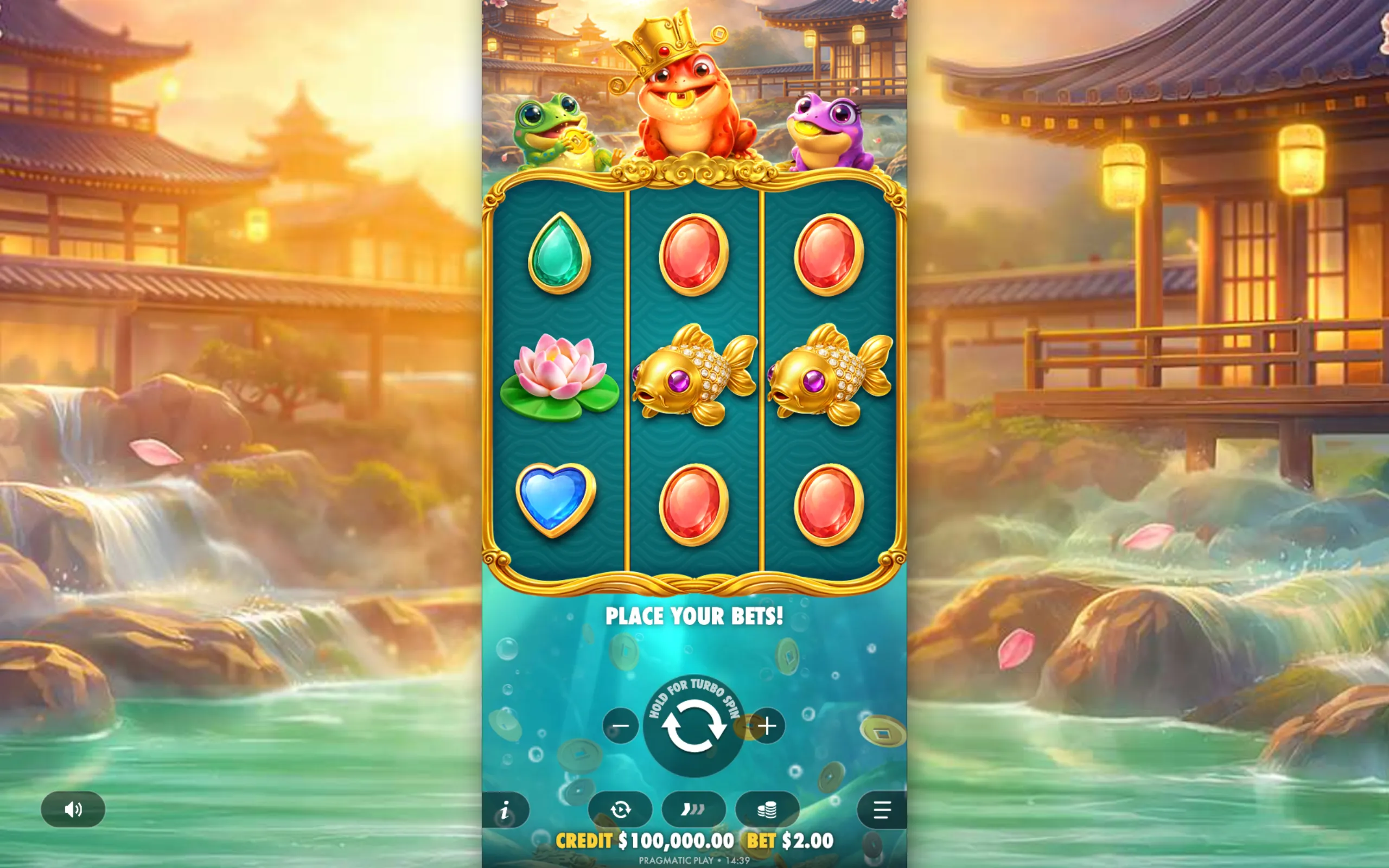 Triple Hop Pots slot gameplay screenshot 1