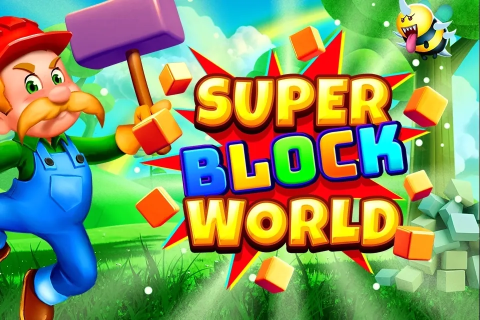 Super Block World slot preview
