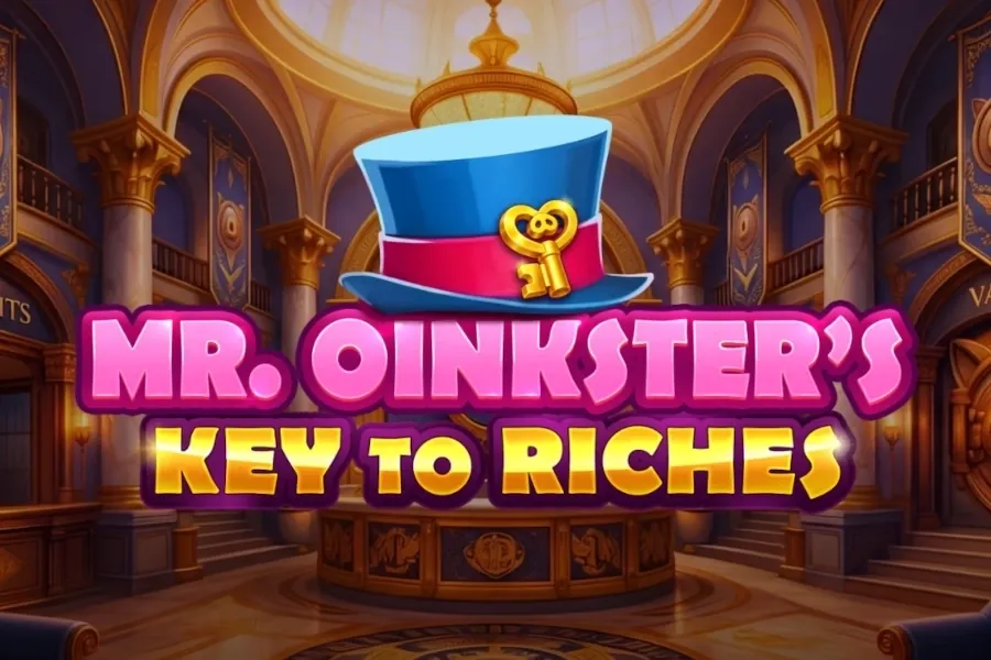 Mr. Oinkster's Key To Riches slot preview