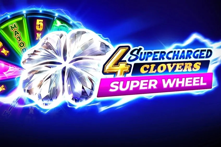 4 Supercharged Clovers: Super Wheel slot preview