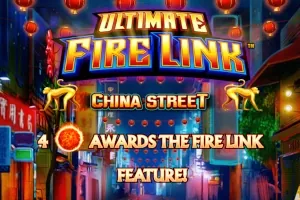Ultimate Fire Link China Street slot preview