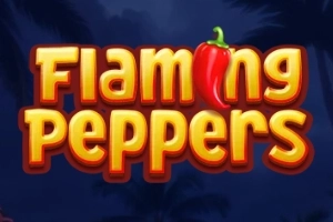 Bold, stylized lettering with a red chili pepper integrated into the wordmark against a dark evening backdrop.