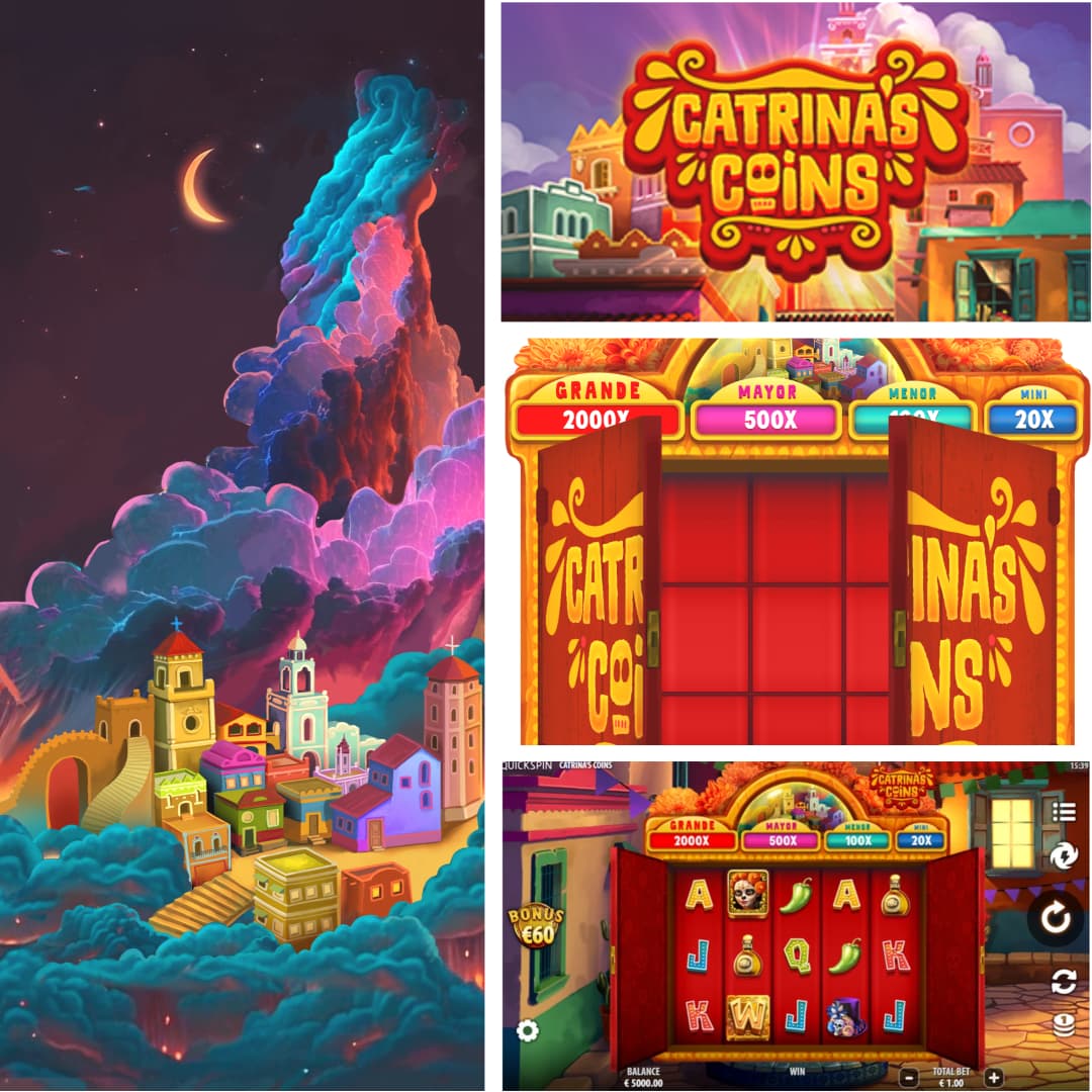 Catrina Coins Slot Review: Trigger the Pueblo del Cielo Bonus for Massive Slot Wins