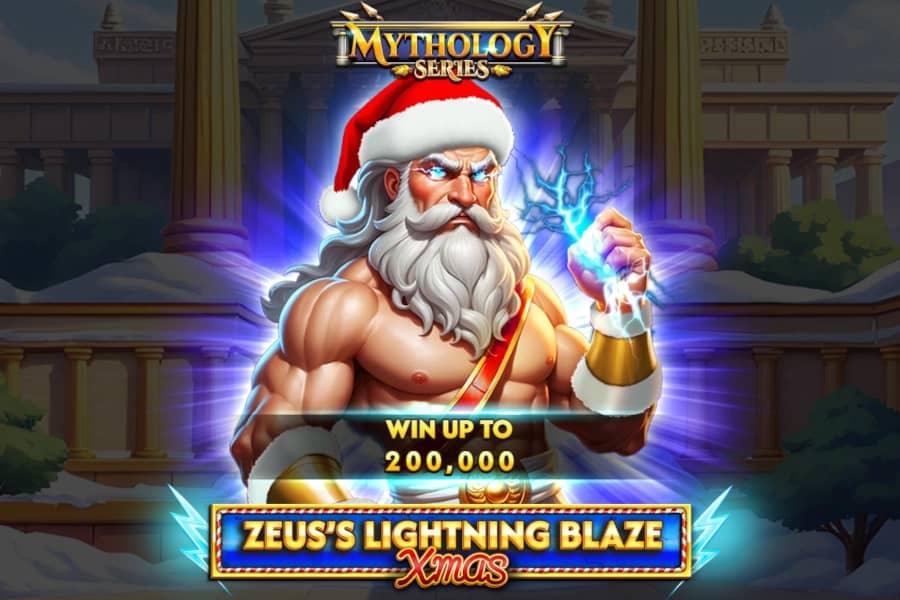 Zeus's Lightning Blaze - Xmas slot preview