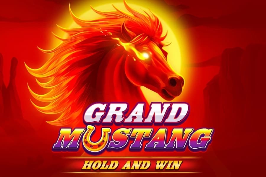 Grand Mustang Slot Logo