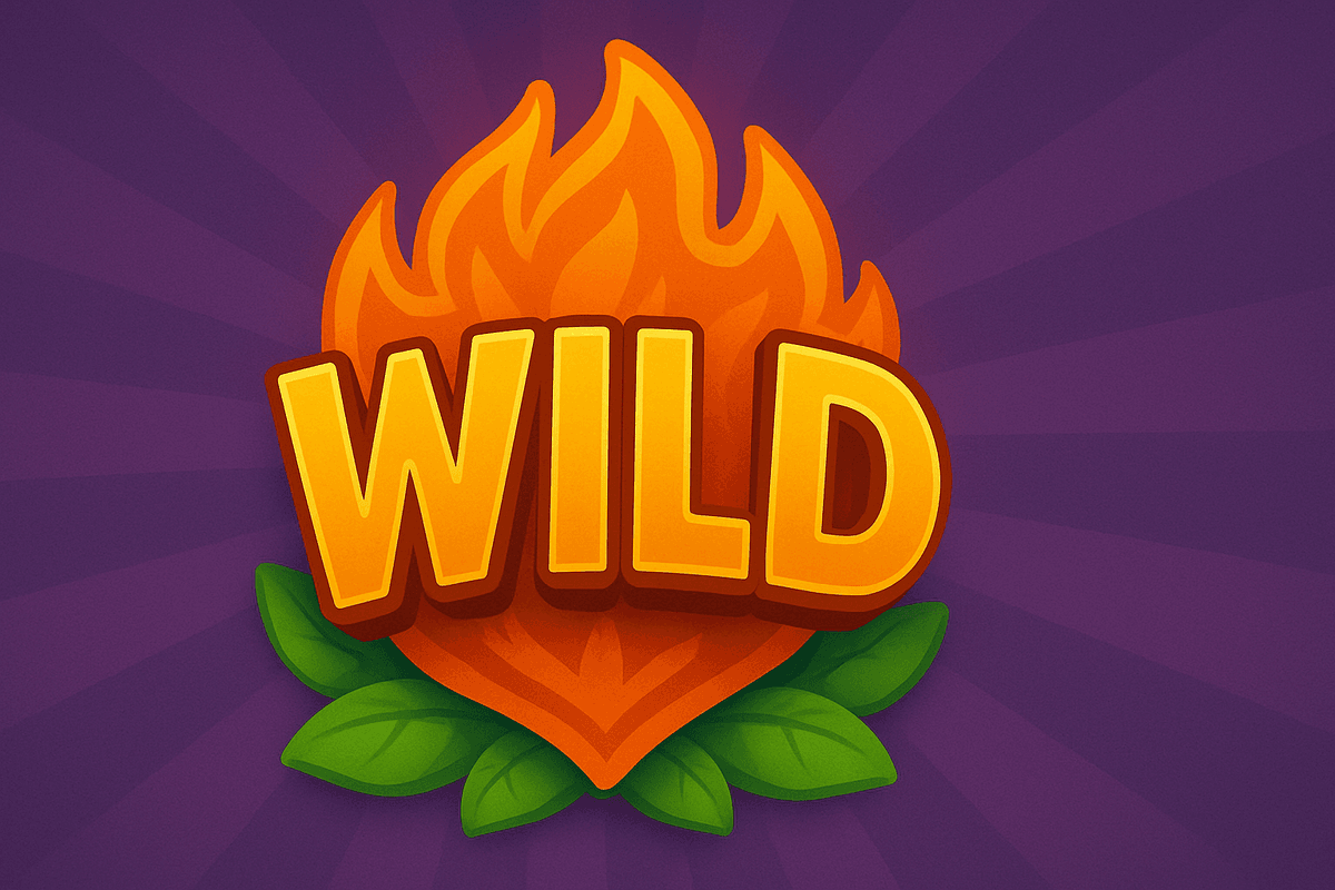 Illustration of "Bonus Buy Slots" banner with golden 3D letters, red bonus badge, and flying coins on a purple background.