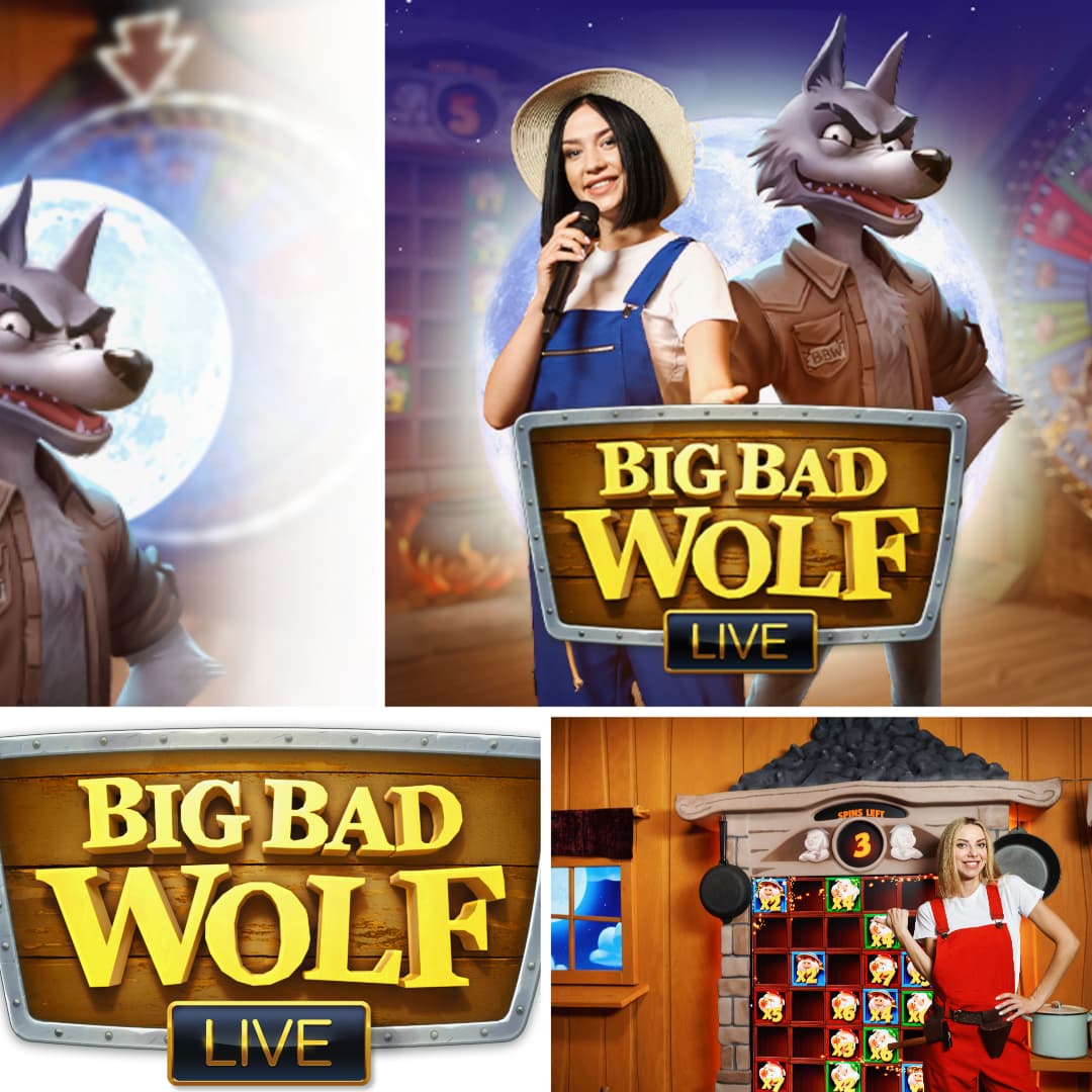 Big Bad Wolf LIVE Slot Review: Trigger Immersive Live Bonus Games for Fairy-Tale Wins