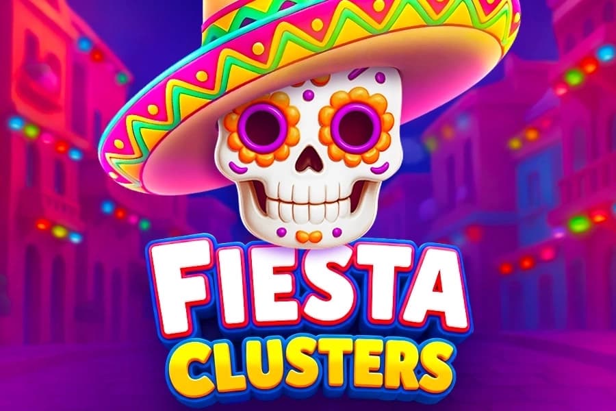 Fiesta Clusters Slot Logo