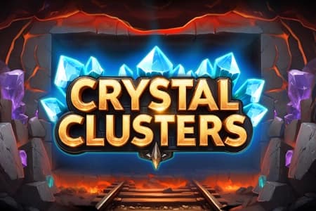 Crystal Clusters Slot Logo