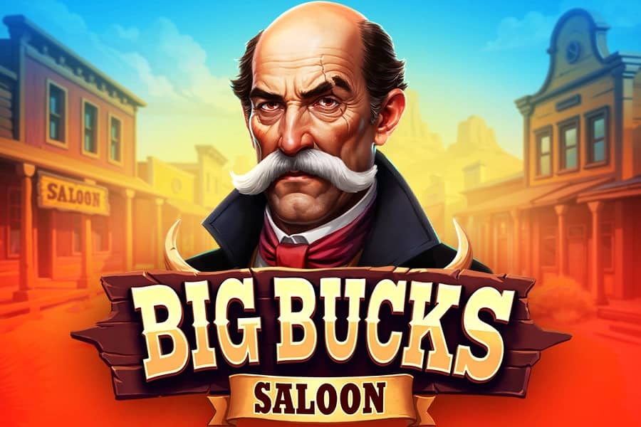 Big Bucks Saloon Slot Logo
