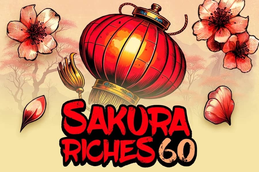 Sakura Riches 60 Slot Logo