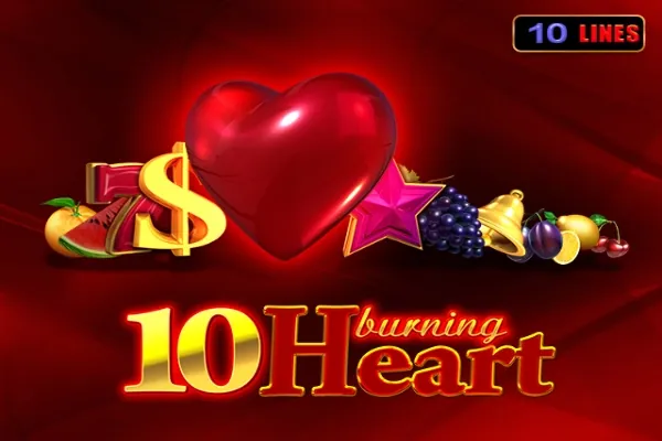 10 Burning Heart slot preview