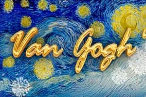 Van Gogh slot preview