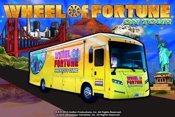 Wheel of Fortune On Tour slot preview