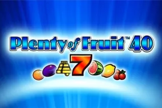 Plenty of Fruit 40 slot preview