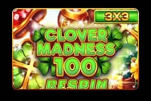 Clover Madness 100 Respin slot preview