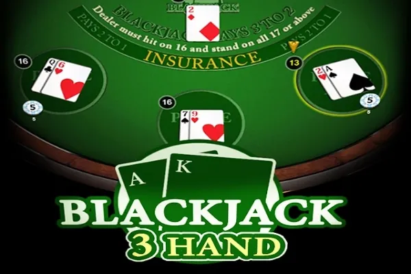 Blackjack 3 Hand blackjack game preview