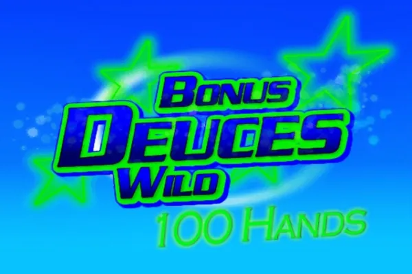Bonus Deuces Wild 100 Hand video poker game preview