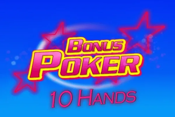 Bonus Poker 10 Hand video poker game preview