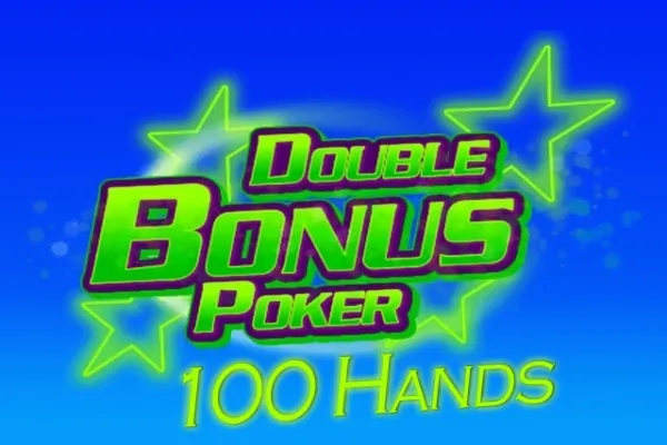 Double Bonus Poker 100 Hand video poker game preview